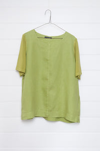 Valia Mich tunic - Tarragon