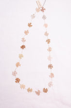 Load image into Gallery viewer, Sophie Digard fine crochet flower necklace in natural tones.