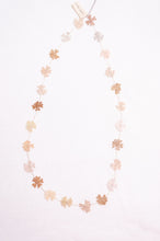 Load image into Gallery viewer, Sophie Digard fine crochet flower necklace in natural tones.