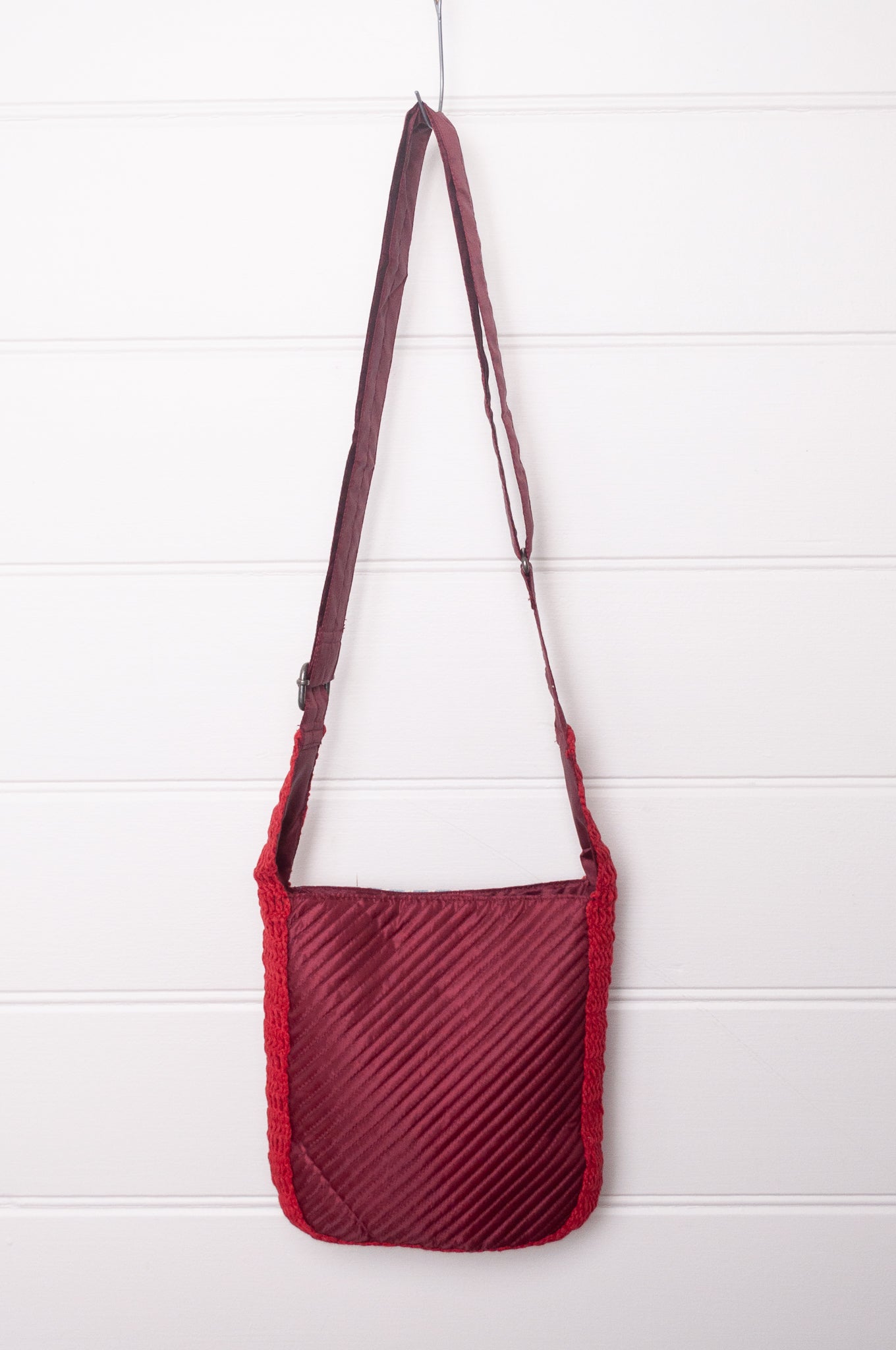 Anna Kaszer bag - Knop (Cassis)