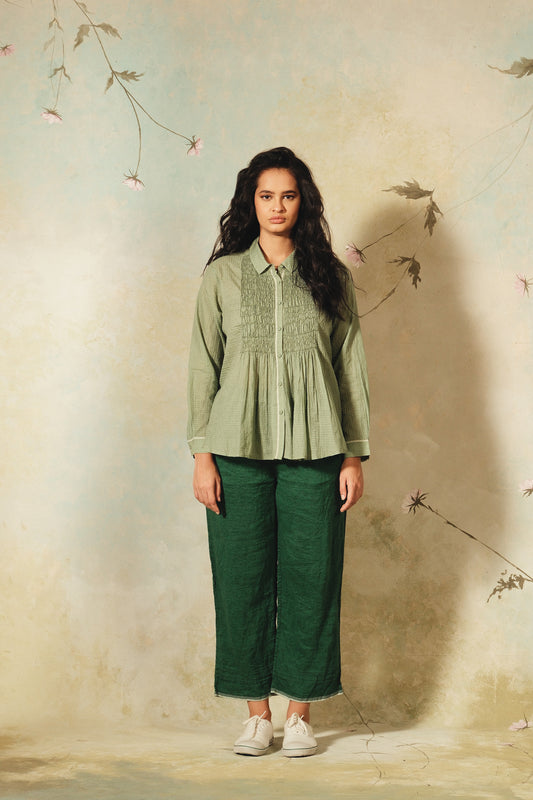 Dve Bala linen pant - emerald