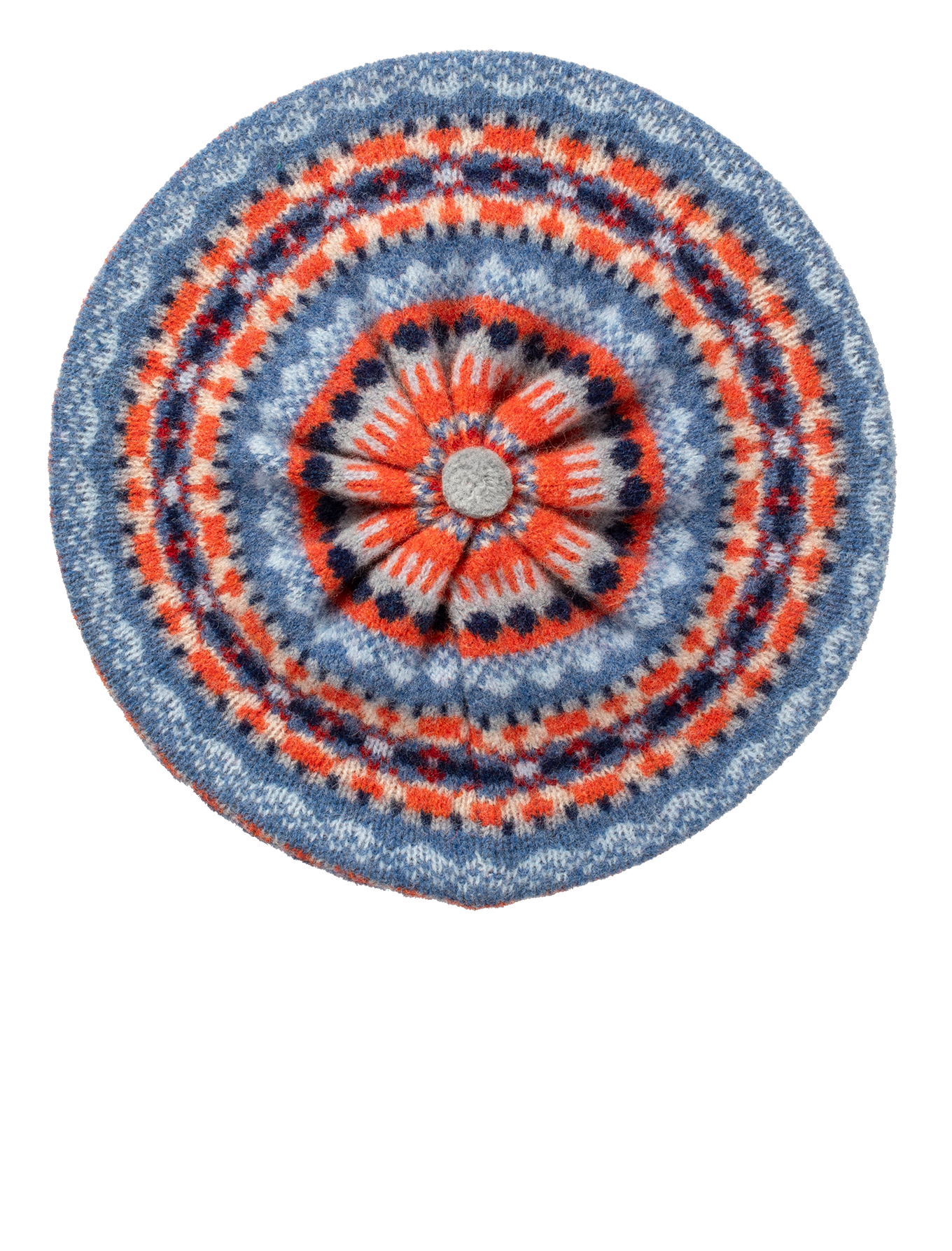 Eribe Alloa beret in Blue bella.