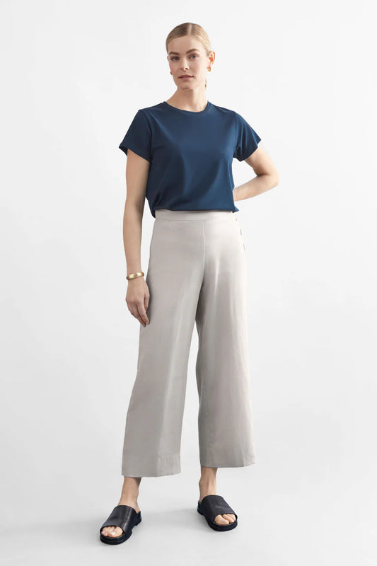 Elk Hersom flax linen straight leg pants.