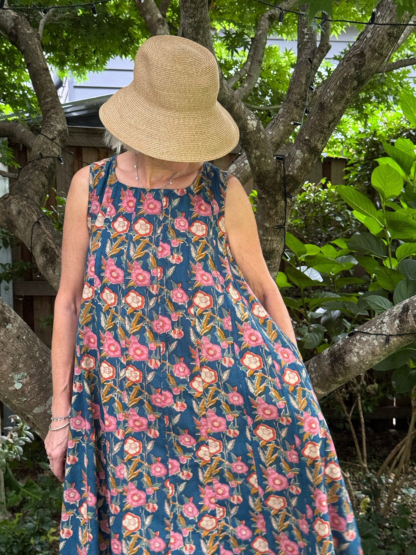 Tulsi dress - blue floral