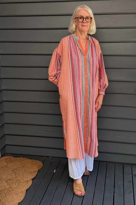 Riviera dress - coral