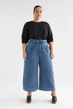 Load image into Gallery viewer, Elk Arbet lightweight denim jean with waist tie.