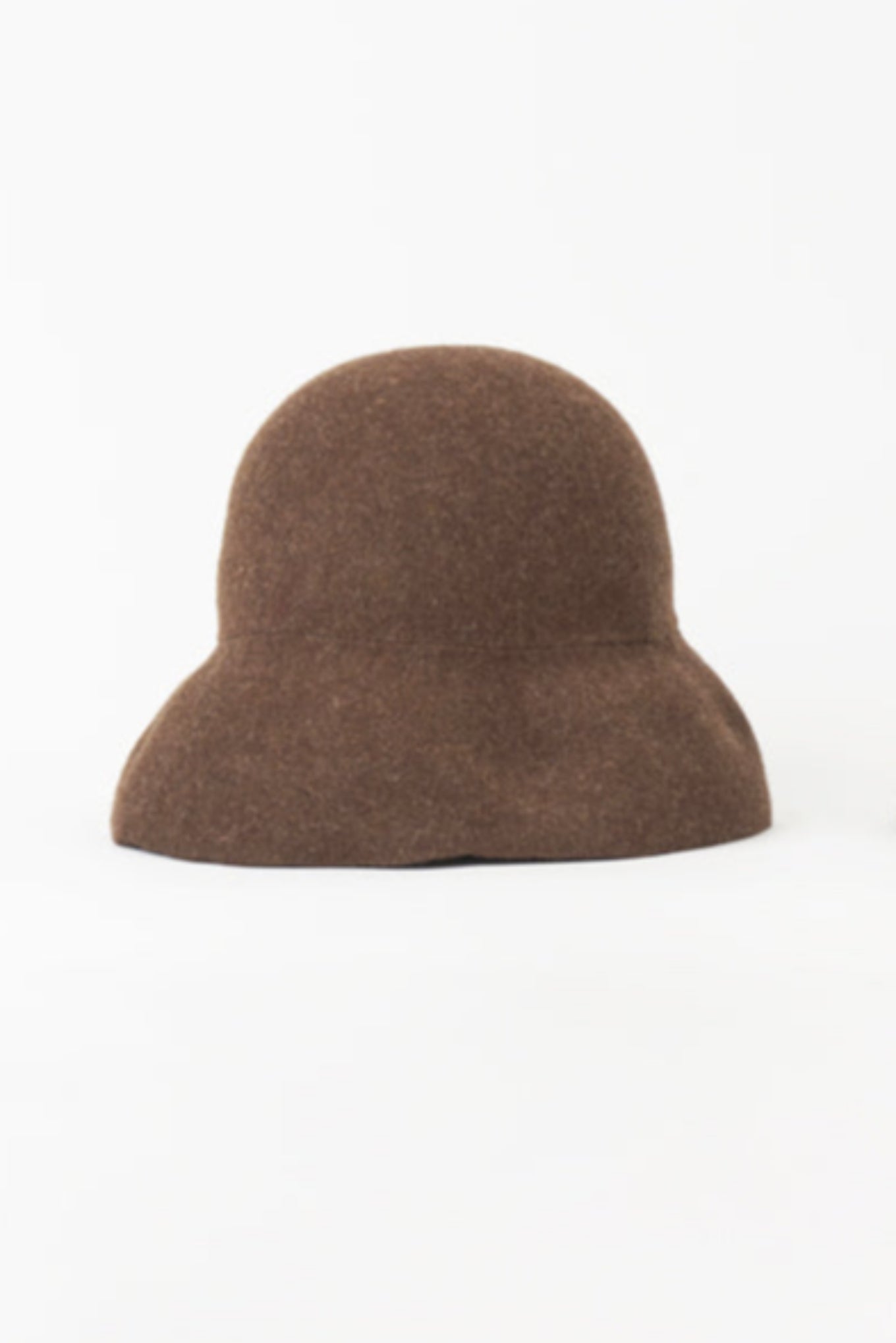 Parcnique PCNQ made in Japan Juran hat in dark brown wool felt.