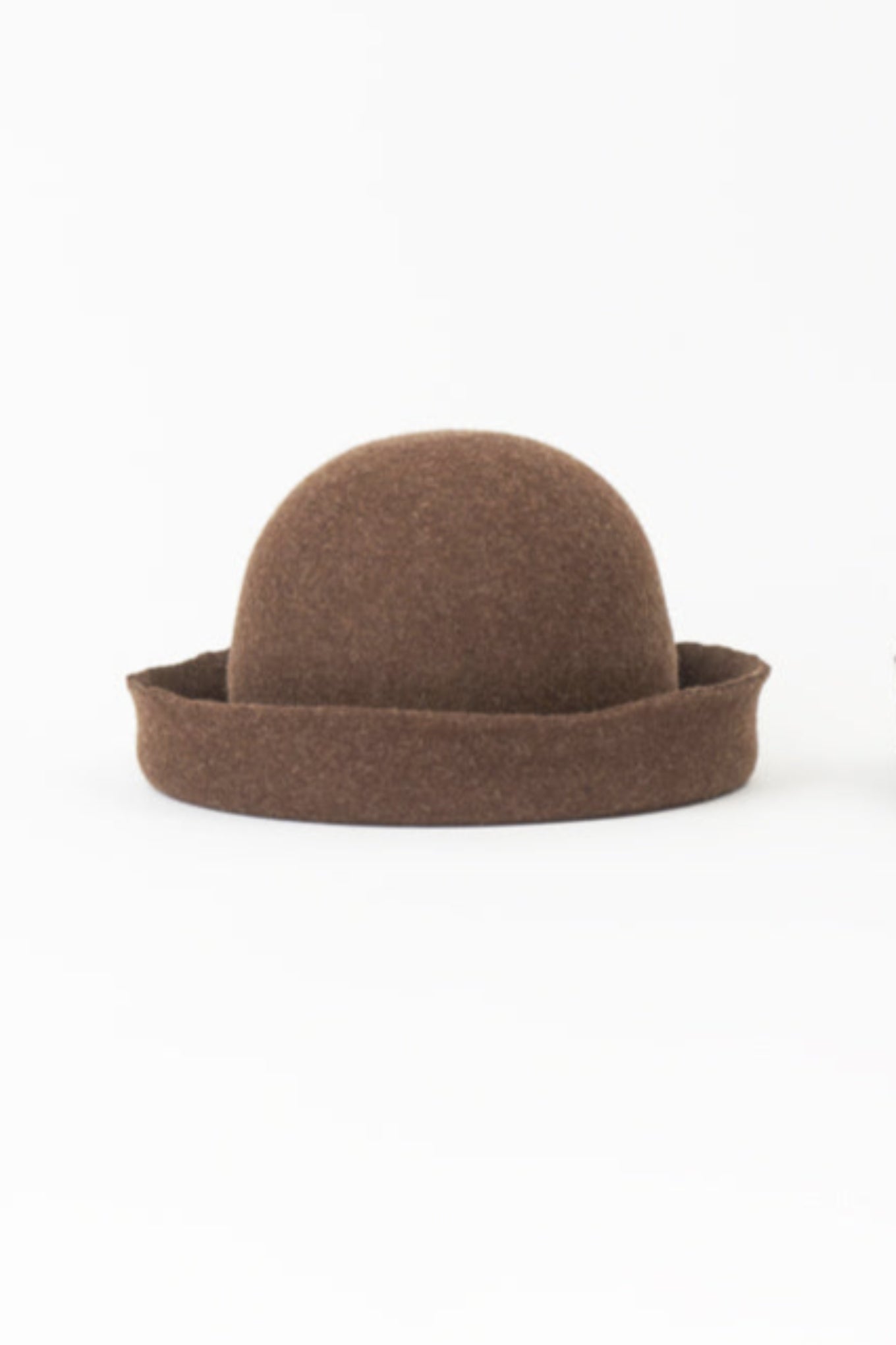 Parcnique PCNQ made in Japan Juran hat in brown wool felt.