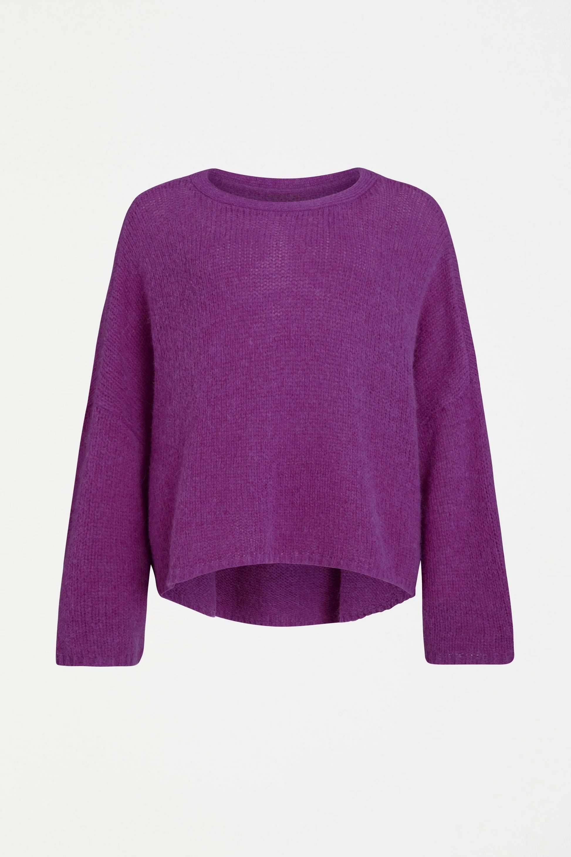 Elk Agna sweater in pink berry.