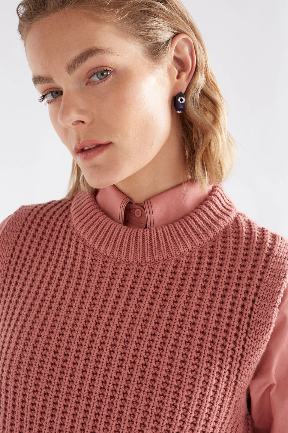 Elk Arp vest - Clay pink