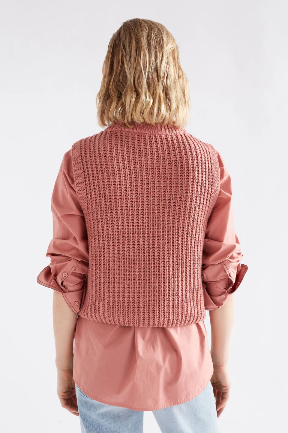 Elk Arp vest - Clay pink