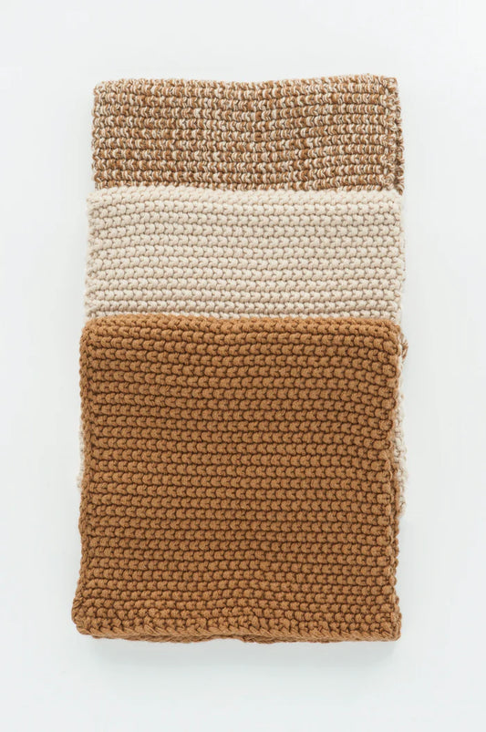 Bianca Lorenne lavette washcloths (set of 3) - Clay