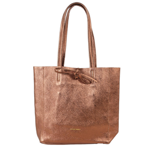 Maison Fanli medium tote bag -  metallic bronze