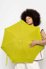 Load image into Gallery viewer, Anatole mini folding umbrella in Salvador chartreuse lime green.