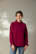 Load image into Gallery viewer, Eribé Corry raglan sweater - Rosehip