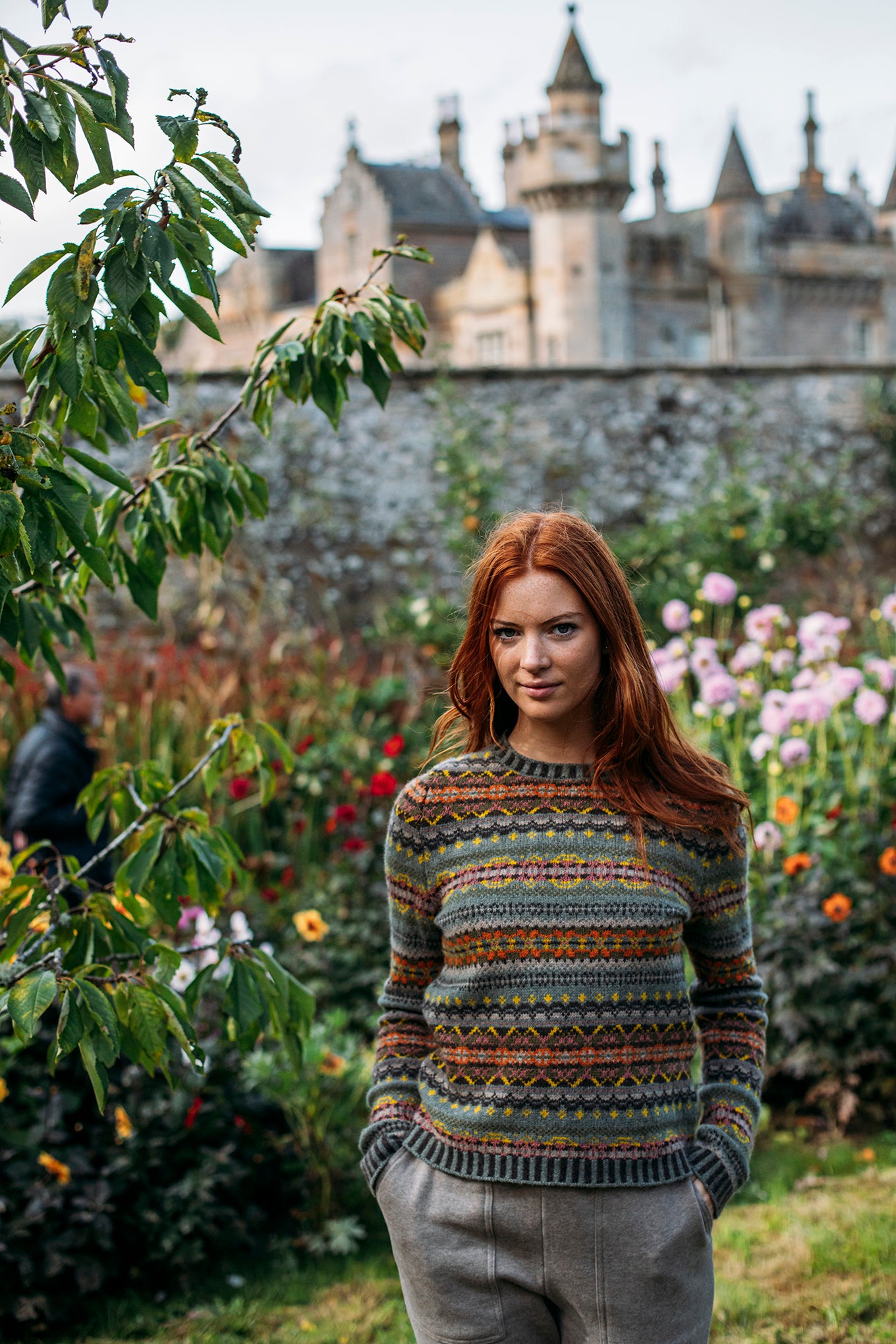 Eribe Kinross merino sweater in Agate.