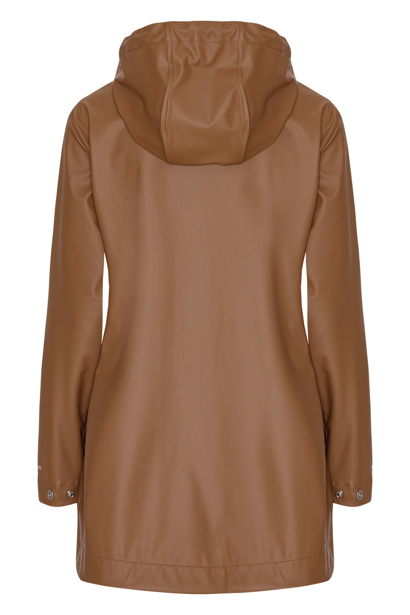 Ilse Jacobsen RAIN228 Light rain jacket in acorn tan brown.