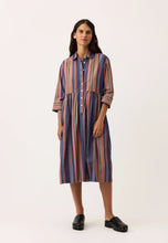 Load image into Gallery viewer, Nancybird Mel dress - line check