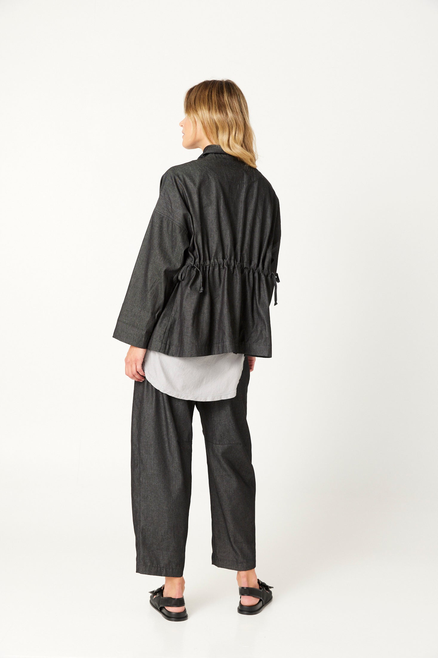 Valila made in Melbourne lightweight City denim jacket.
