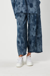 Valia wool jersey Meta pant in wedgewood blue.