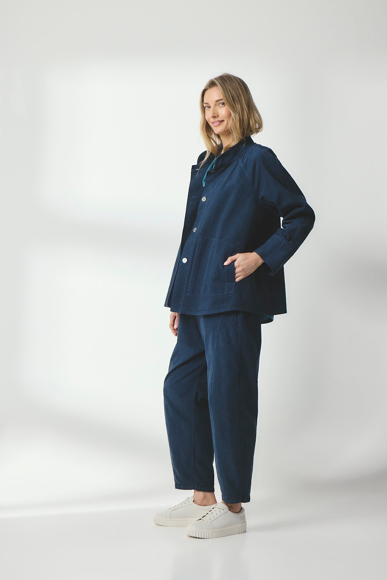 Valia Vegan suede jacket - Mousse
