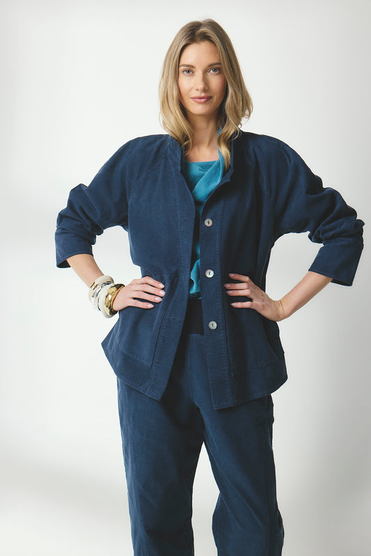 Valia Vegan suede jacket - Mousse