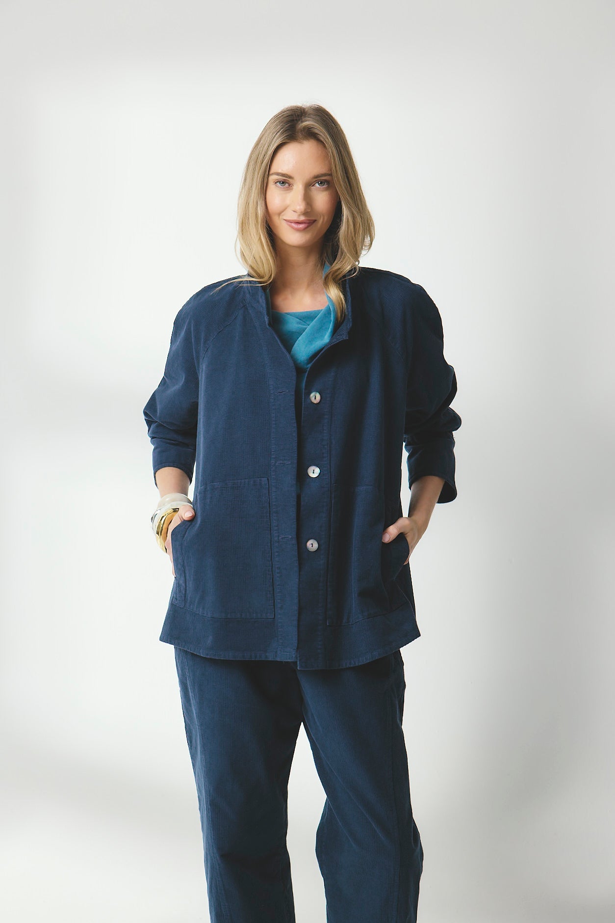 Valia Vegan suede jacket - Mousse