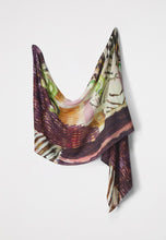 Load image into Gallery viewer, Nancybird fine long wool scarf featuring Mimi Fluhrer&#39;s Night Sky artwork.