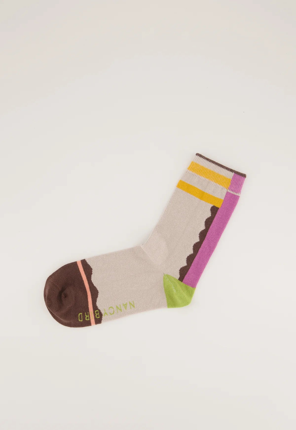 Nancybird socks - desert shapes