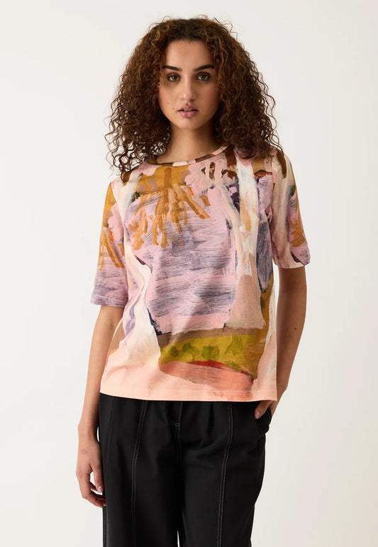 Nancybird Grace Tee organic cotton in full of hope print.