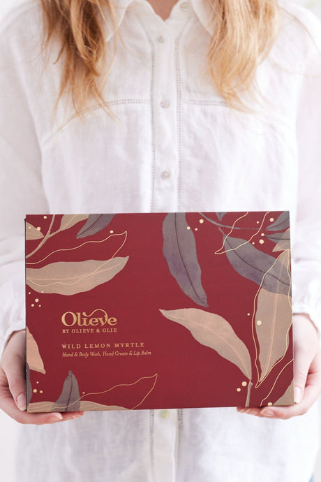 Olieve & Olie Christmas gift set  Wild lemon myrtle.