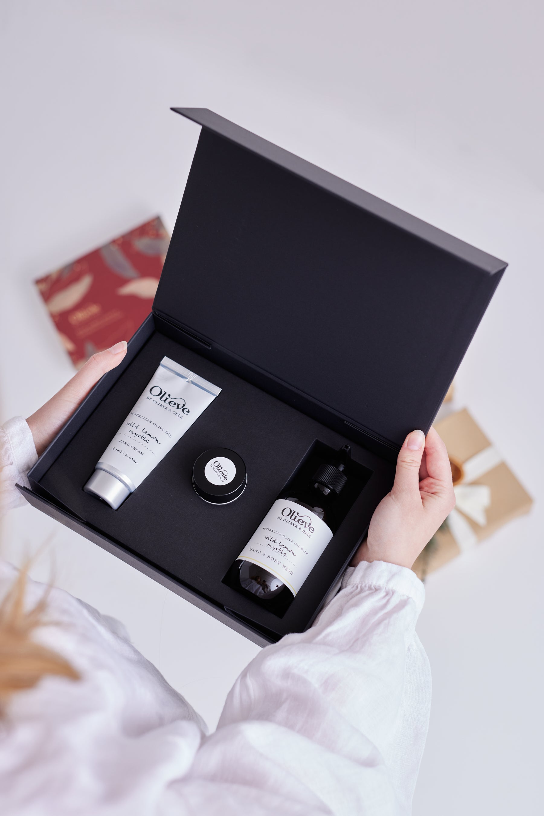 Olieve & Olie Christmas gift set  Wild lemon myrtle.