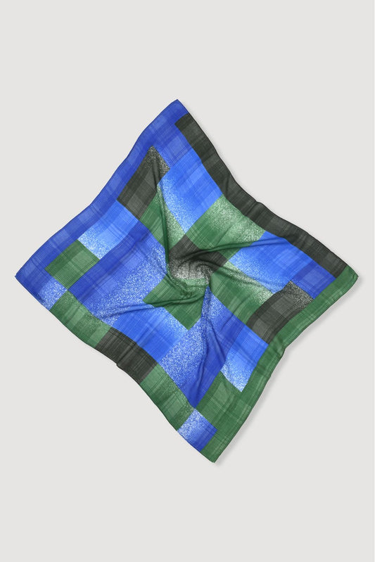 Mapoésie Panache scarf - Nuance bleu