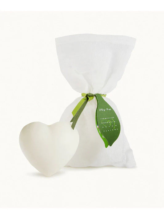 Fragonard fleur d'oranger fine milled heart shaped gift soap.