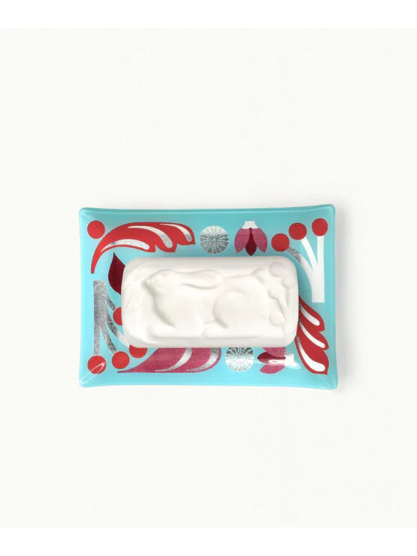 Fragonard Eau du Bonheur limited edition soap and dish set.