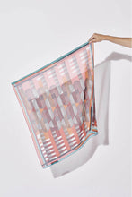 Load image into Gallery viewer, Ma Poesie cotton carre square scarf, Ettore in passion.