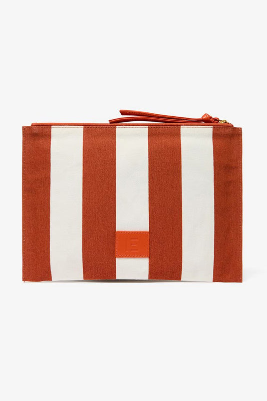 Inoui Editions cotton pouch Poseidon in natural.