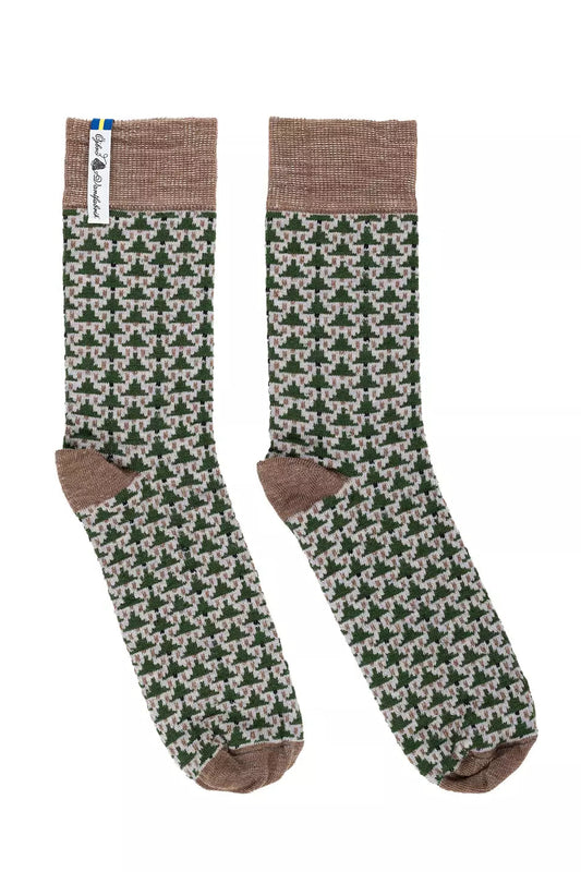 Made in Sweden, Ojbro Vantfabrik merino wool Skogen socks.
