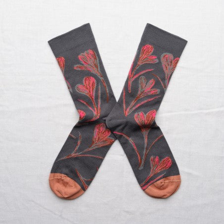 Bonne Maison socks - Crocus steel