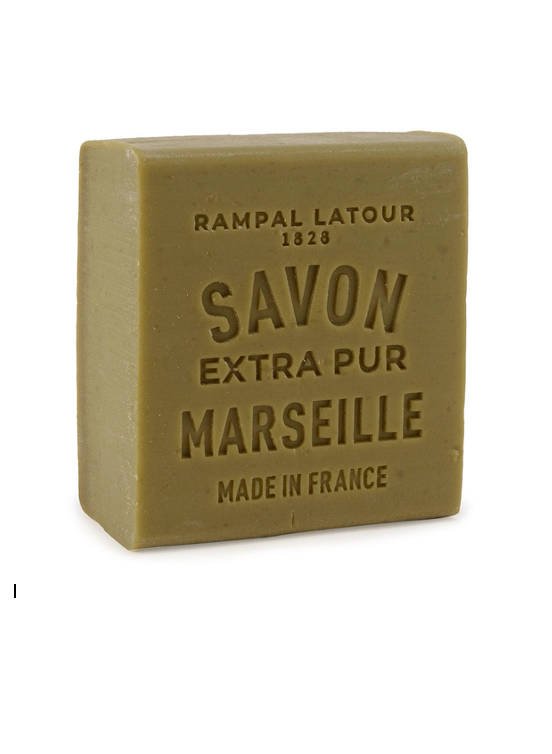 Rampal Latour extra pure Marseilles olive oil soap.