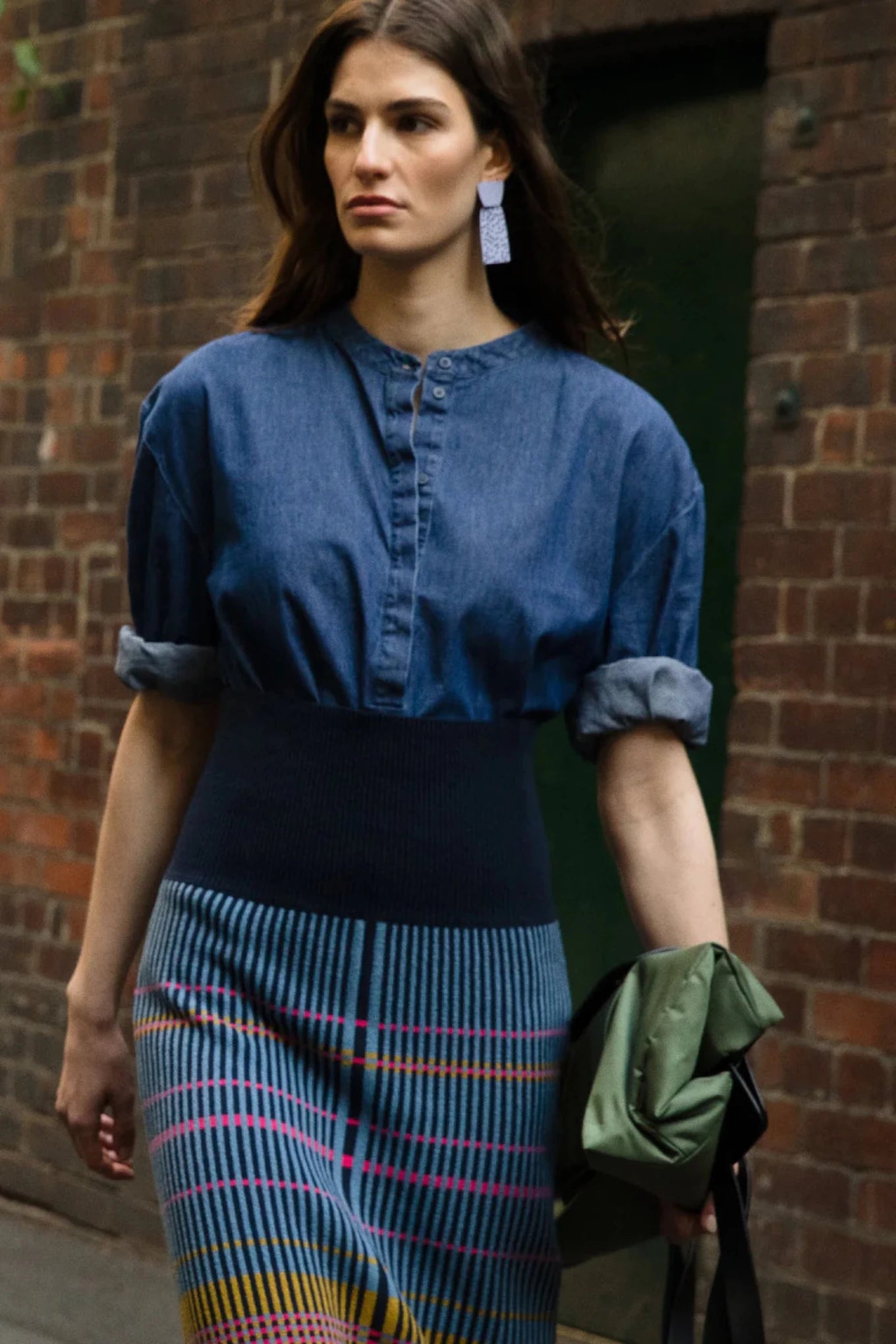Elk denim best sale dress