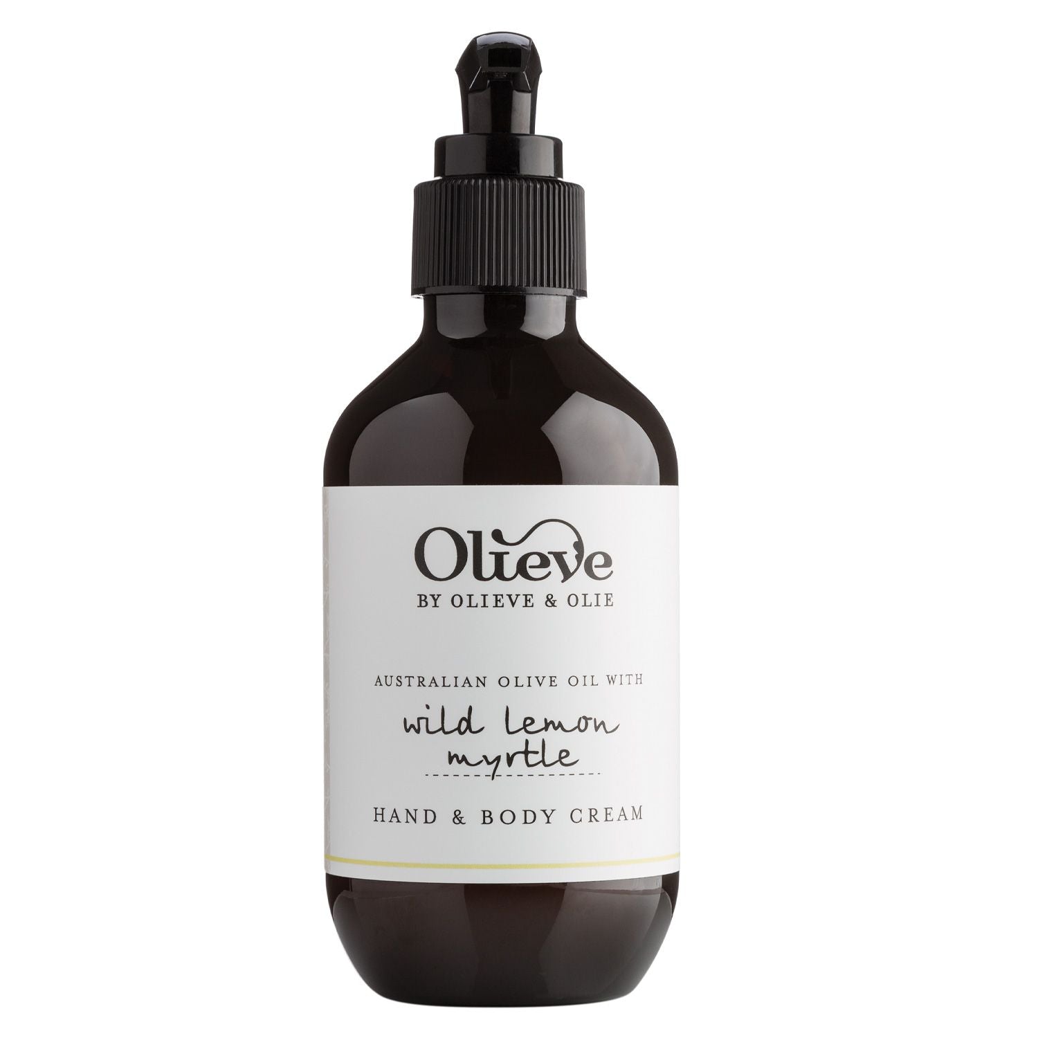 Olieve & Olie wild lemon myrtle natural and organic hand and body cream.