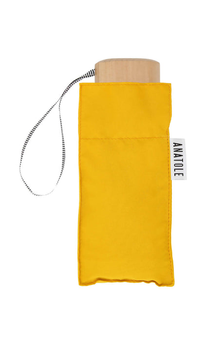 Anatole folding micro-umbrella - Martin mustard yellow