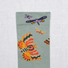 Load image into Gallery viewer, Bonne Maison papillon butterfly cotton socks.