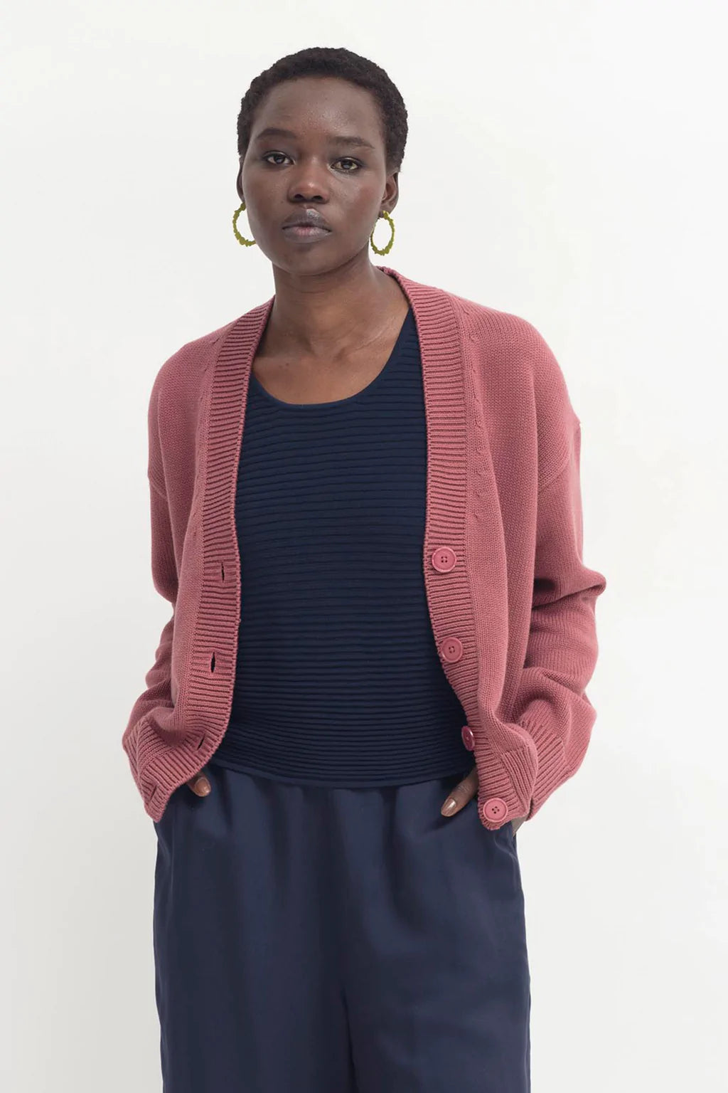 Cardigan rose clearance