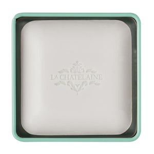 La Chatelaine tinned travel Gardenia soap, made in France.