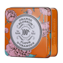 Load image into Gallery viewer, La Chatelaine orange blossom tinned travel soap