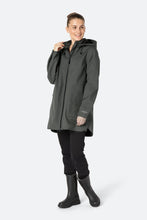 Load image into Gallery viewer, Ilse Jacobsen Rain135B waterproof lined jacket in Urban grey.