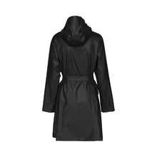 Load image into Gallery viewer, Ilse Jacobsen Rain71 Rain 71 trench style raincoat in Black.