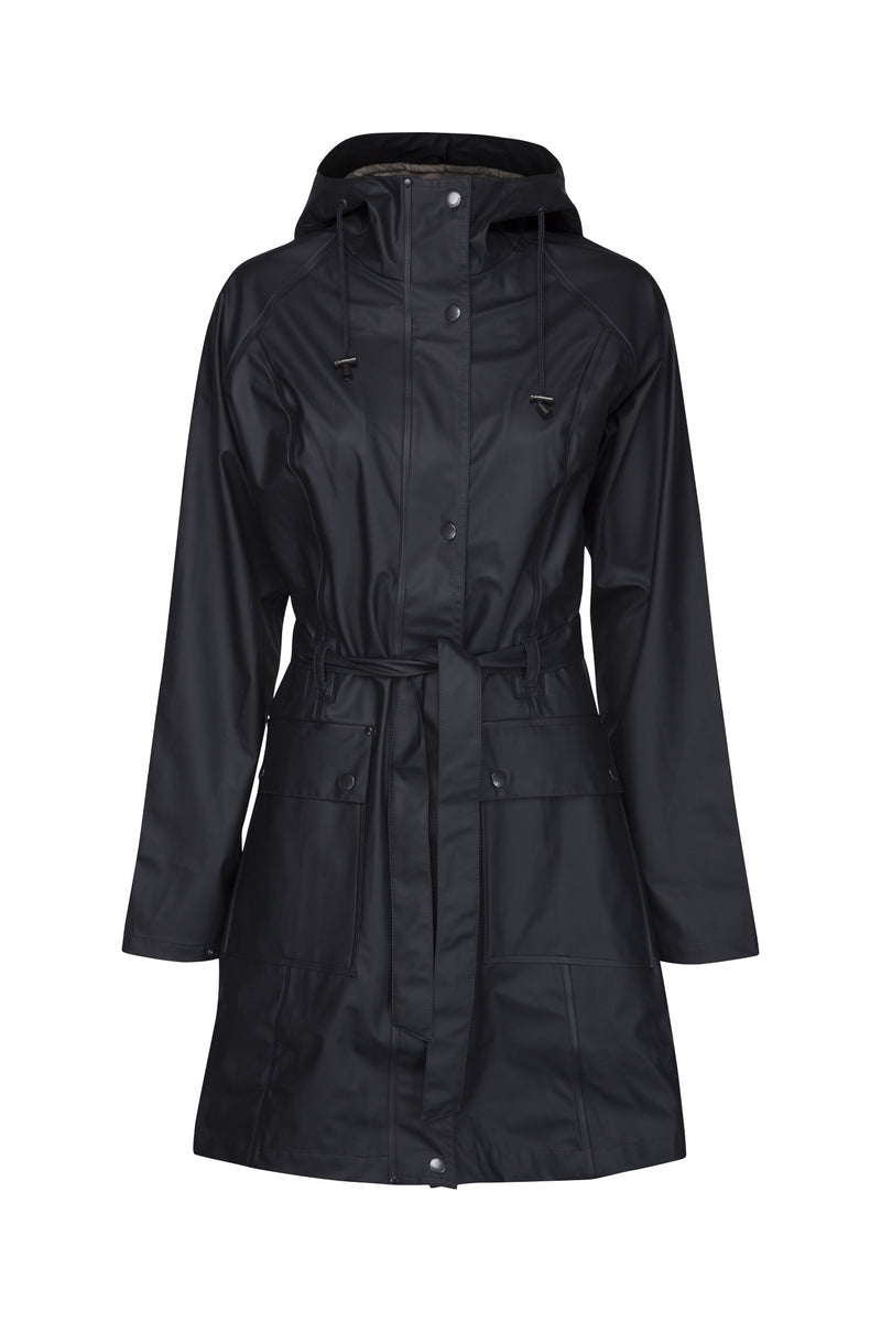 Ilse Jacobsen RAIN70 Light rain trench coat - Dark Indigo – juniperhearth